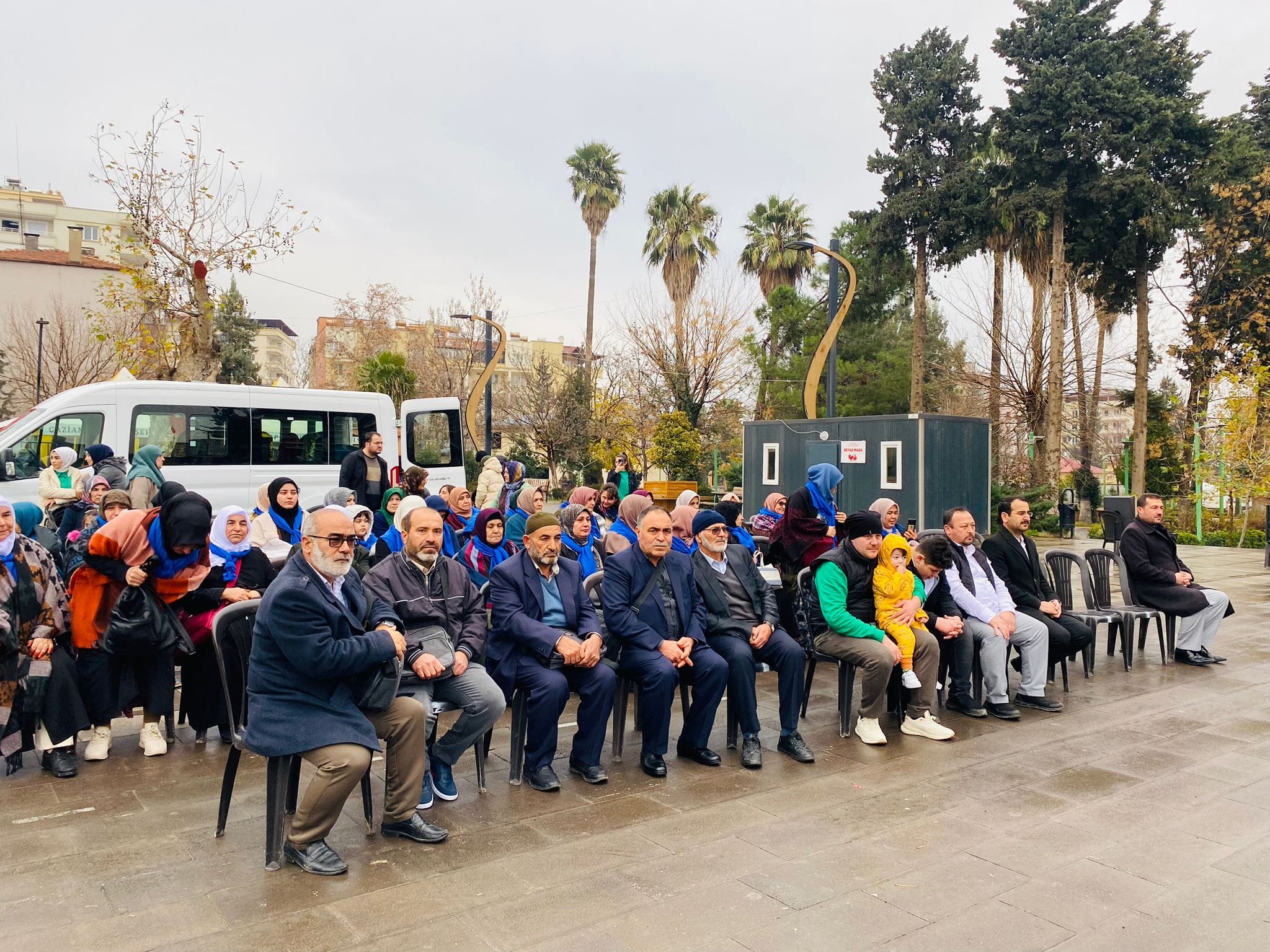 İslahiye'de 88 umre yolcusu dualarla uğurlandı