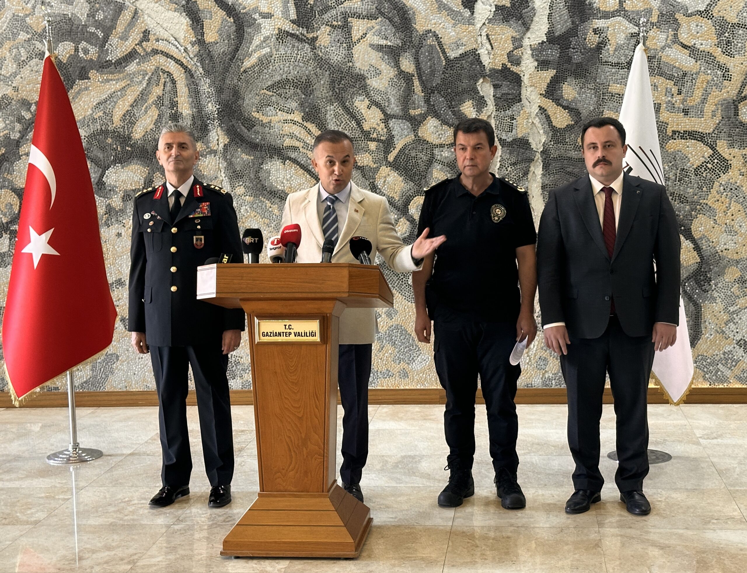 Gaziantep'te genel asayiş olayları 2024'te yüzde 11 azaldı