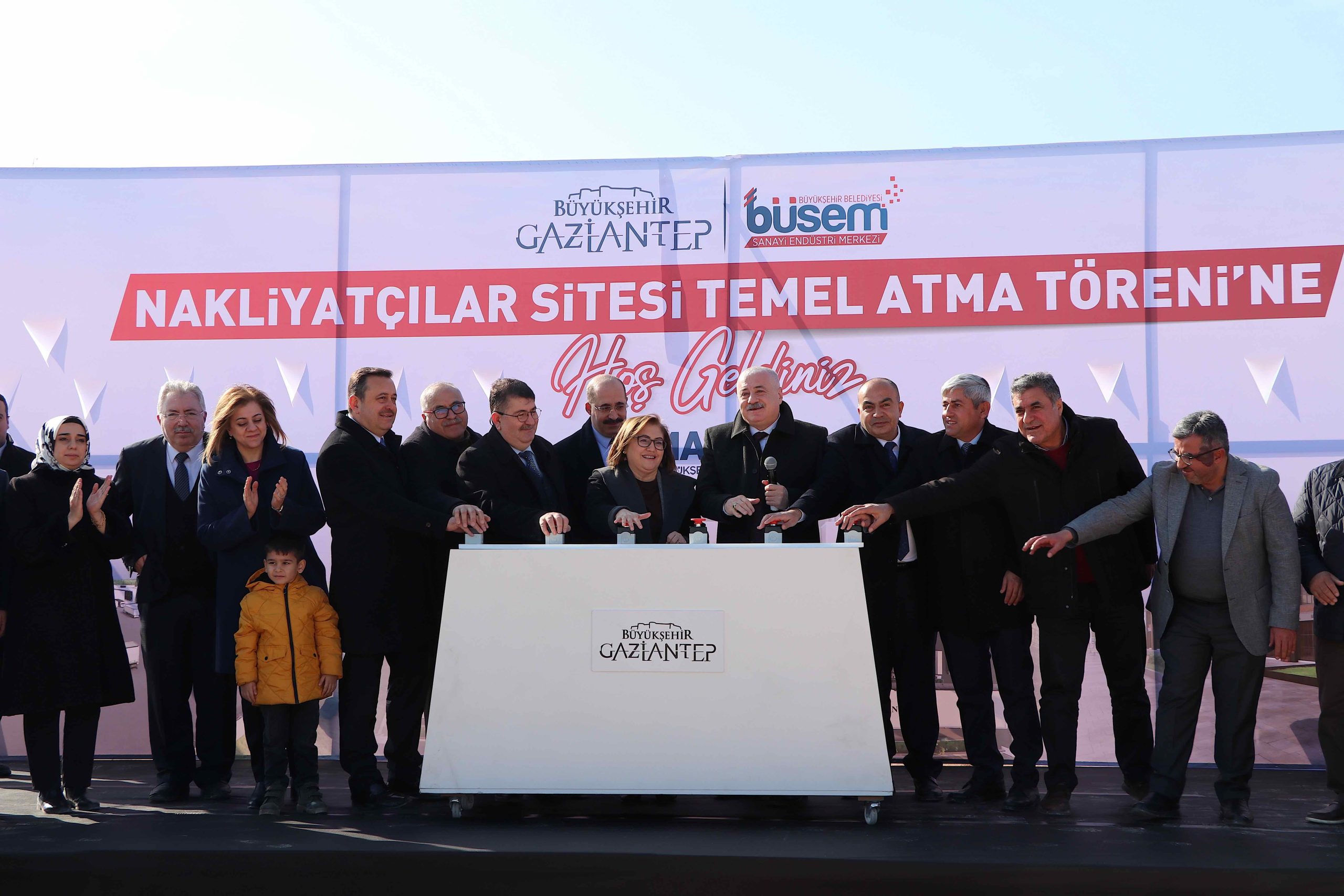 Gaziantep'te yeni nakliyatçılar sitesinin temeli atıldı