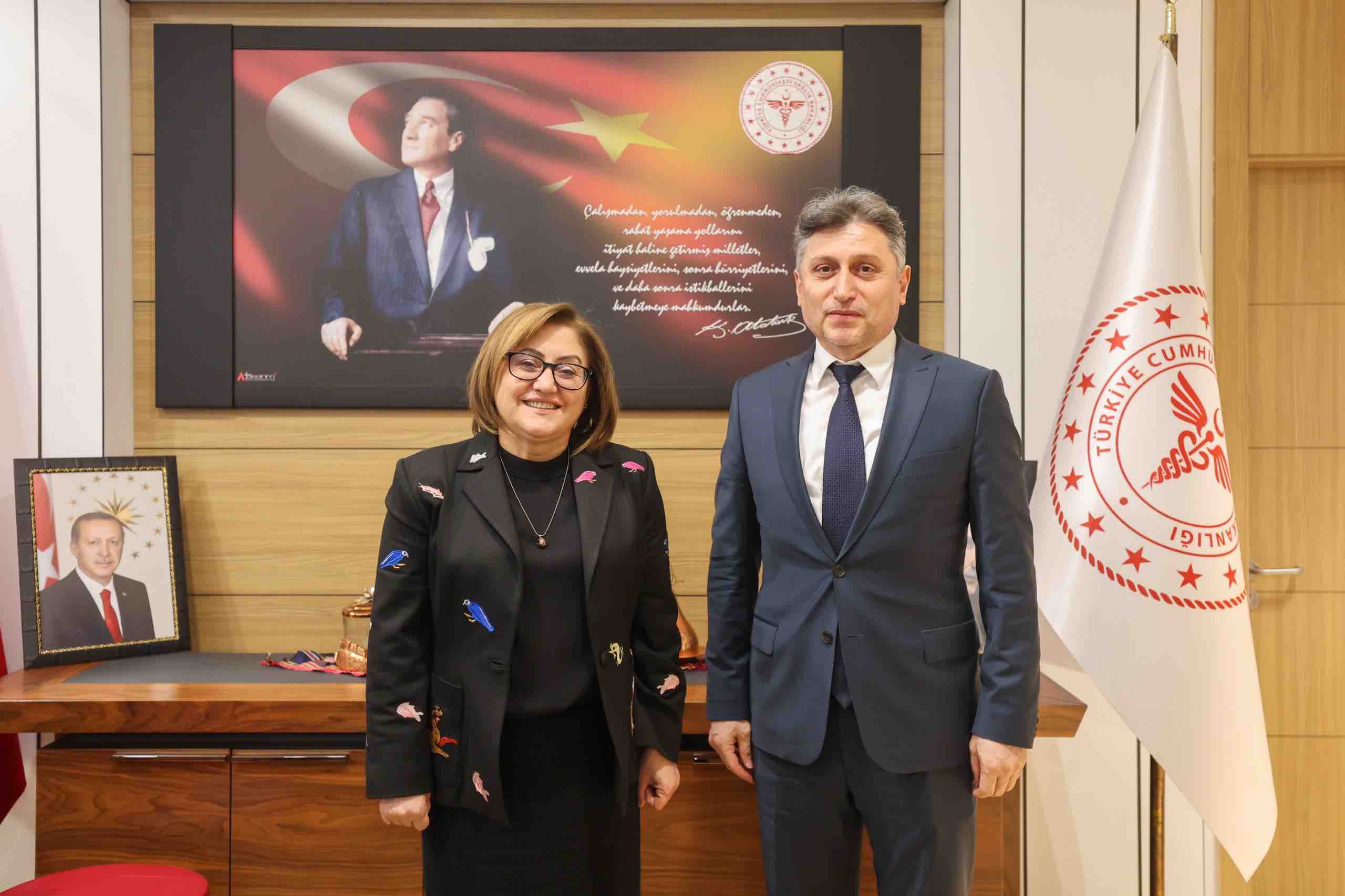 Gaziantep'te sağlık alanında yapılan çalışmalar ele alındı