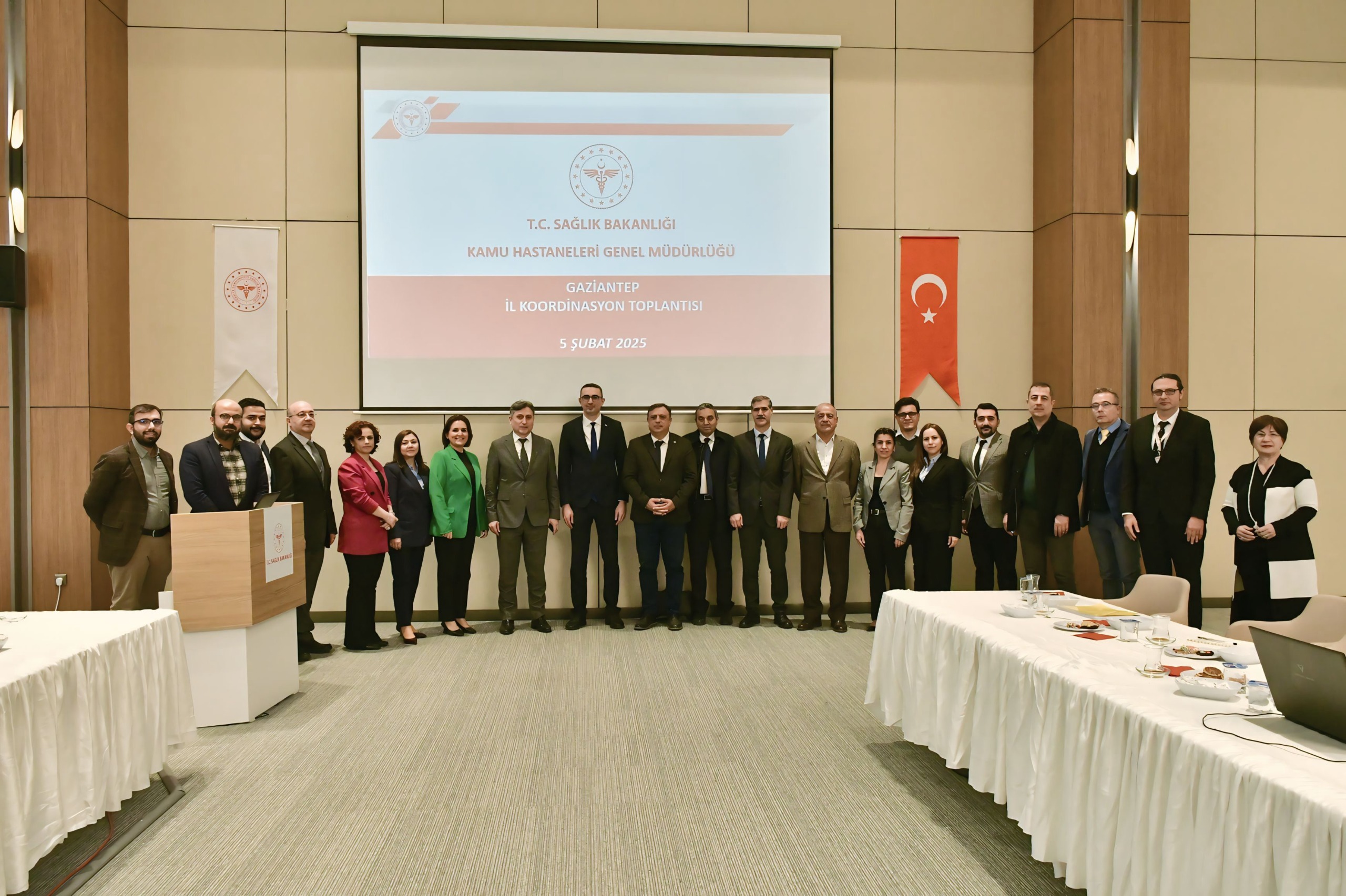 Gaziantep'te İl Koordinasyon ve MHRS Değerlendirme Toplantısı yapıldı