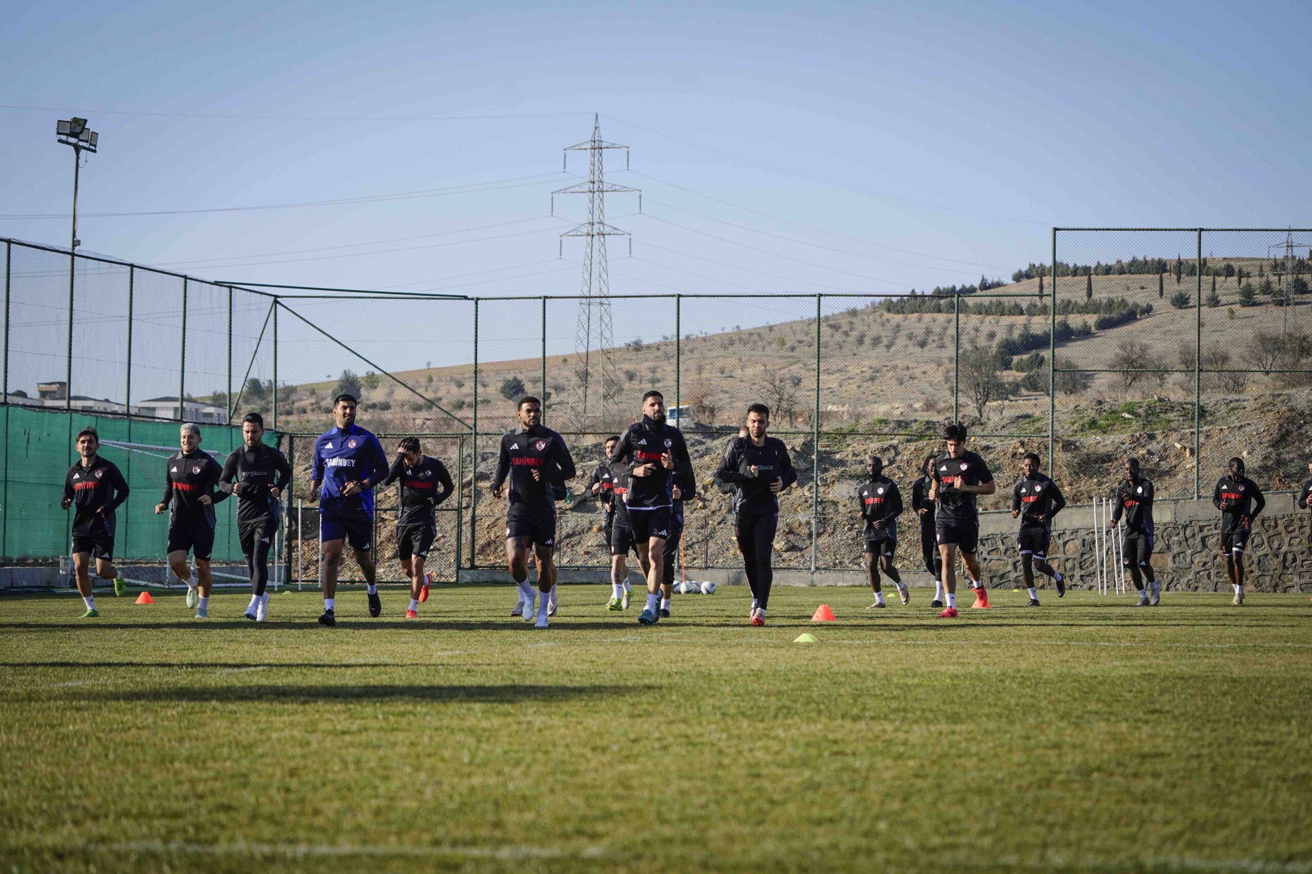 Gaziantep FK, Beşiktaş maçının hazırlıklarını sürdürdü