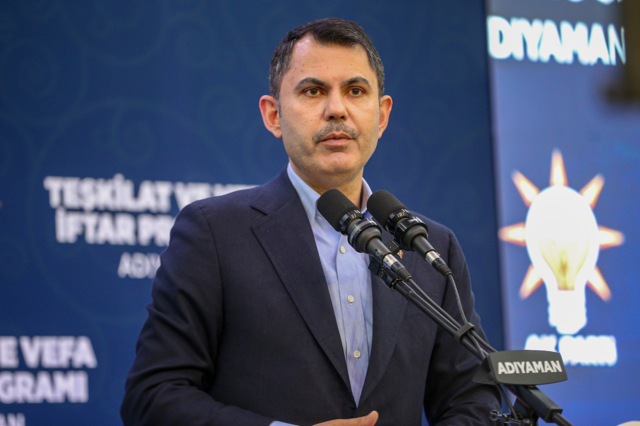 Bakan Kurum, Adıyaman'da teşkilat ve vefa iftarında konuştu
