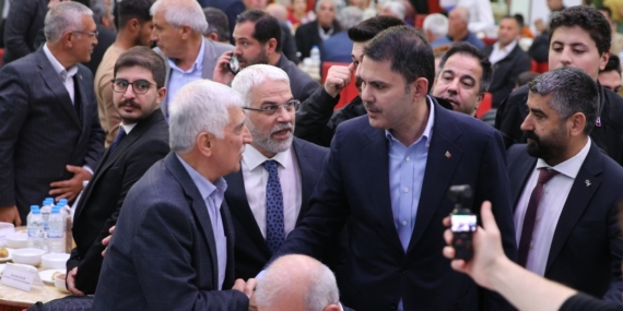 Bakan Kurum, Adıyaman'da teşkilat ve vefa iftarında konuştu: