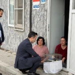 Nurdağı Kaymakamı Erciyas afetzedelerle bayramlaştı 5 Nurdağı Kaymakamı Erciyas afetzedelerle bayramlaştı