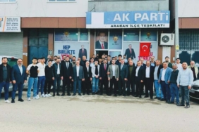 Araban'da bayramlaşma töreni düzenlendi