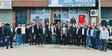Araban'da bayramlaşma töreni düzenlendi