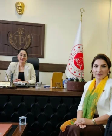 GGC Başkanı Meral Ay’dan Gaziantep’in İlk Kadın Cumhuriyet Başsavcı Vekili Dilvin Atalay Aslan’a Ziyaret 87 20250527_120743