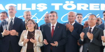 Cumhurbaşkanı Yardımcısı Yılmaz, Gaziantep'te konuştu