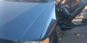 Gaziantep'te iki otomobilin çarpışması sonucu 1 kişi öldü