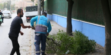 Gaziantep'te kuvvetli rüzgar etkili oldu