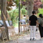 GAÜN'de 15 Temmuz temalı resim sergisi açıldı