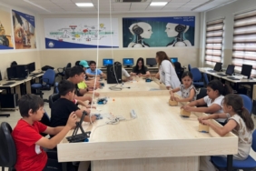 Gaziantep'te çocuklara yönelik robotik kodlama kursu