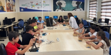 Gaziantep'te çocuklara yönelik robotik kodlama kursu