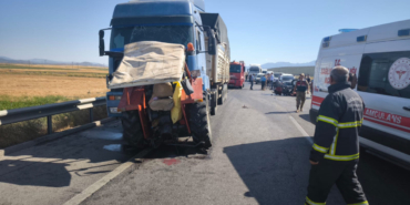 Gaziantep’te tırla çarpışan traktördeki 2 kişi yaralandı