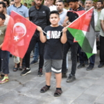 Şanlıurfa'da Gazze'ye destek yürüyüşü yapıldı 12 Şanlıurfa'da Gazze'ye destek yürüyüşü yapıldı