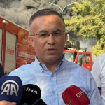 Gaziantep'te geri dönüşüm fabrikasında yangın çıktı 4 Gaziantep'te geri dönüşüm fabrikasında yangın çıktı