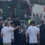 Gaziantep'te tramvayın çarptığı kişi yaralandı 5 Gaziantep'te tramvayın çarptığı kişi yaralandı