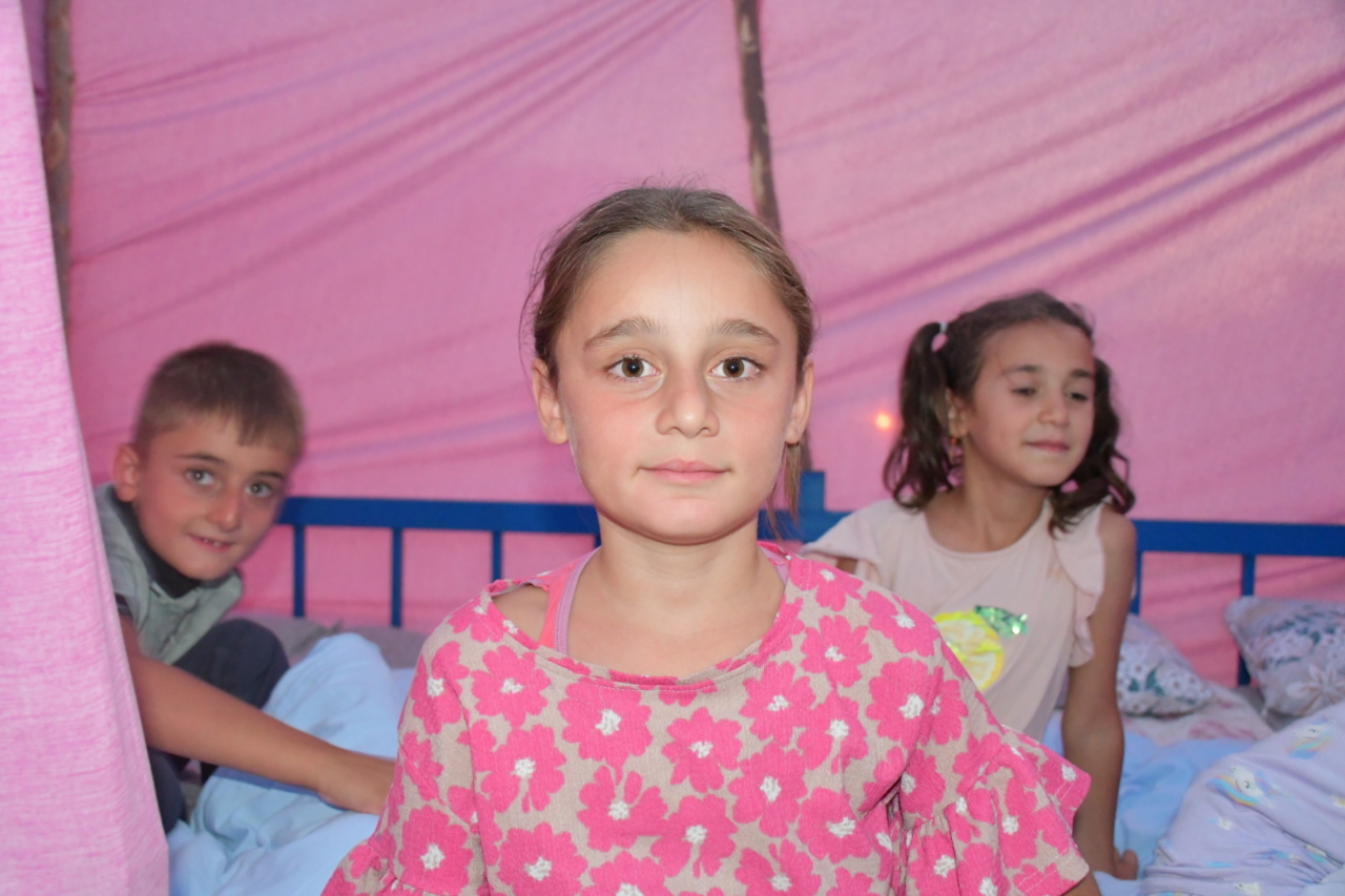 Mardin ve Batman'da sıcak havada "dam palas" keyfi