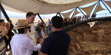 AB Türkiye Delegasyonu Maslahatgüzarı Vilcinskas'tan turistlere Göbeklitepe daveti: 2 AB Türkiye Delegasyonu Maslahatgüzarı Vilcinskas'tan turistlere Göbeklitepe daveti: