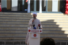 Diyanet İşleri Başkanı Erbaş Gaziantep'te Kur'an kursu açılışında konuştu: