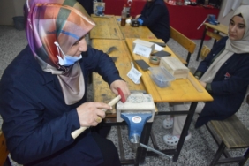 Gaziantepli kadınlar hem meslek öğreniyor hem de kültürel mirası korumaya çalışıyor
