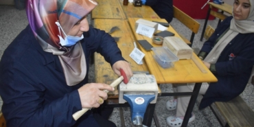 Gaziantepli kadınlar hem meslek öğreniyor hem de kültürel mirası korumaya çalışıyor