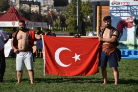 Gaziantep'te Aşırtmalı Aba Güreşi Türkiye Şampiyonası sona erdi