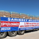 Gaziantep'te çiftçilere 1700 ton tohum ve 2 bin ton gübre dağıtıldı