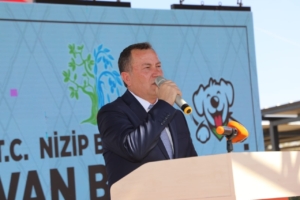 Nizip'te sahipsiz hayvanlar için modern bakımevi açıldı