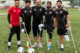 Şahinbey Belediyespor Ampute Futbol Takımı oyuncuları EAFF Uluslar Ligi Turnuvası'na katılacak