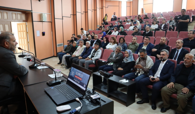 GAÜN'de Gazze paneli 41 GAÜN'de Gazze paneli