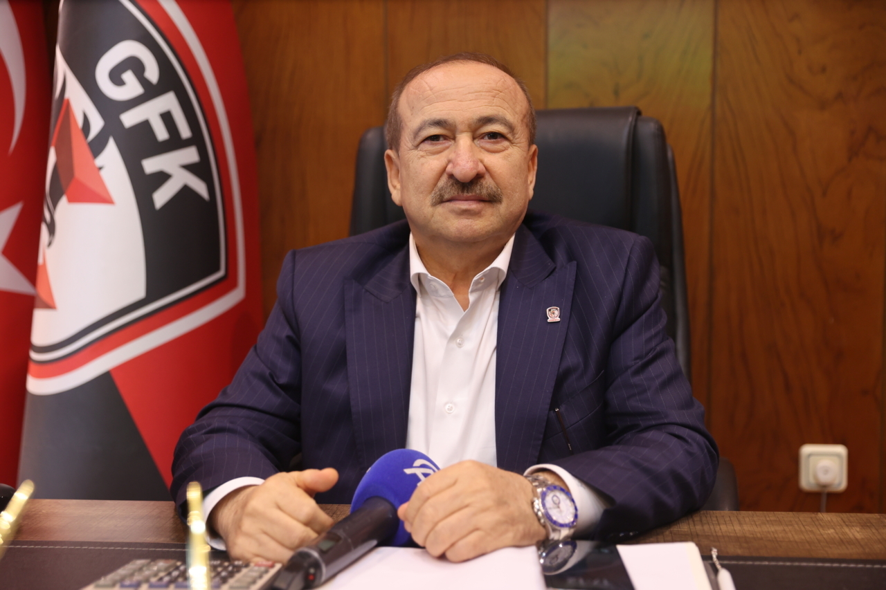 Gaziantep FK Başkanı Memik Yılmaz, takımın performansından memnun