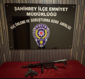 Gaziantep'te 2 iş yerinde yapılan denetimde 6 silah yakalandı
