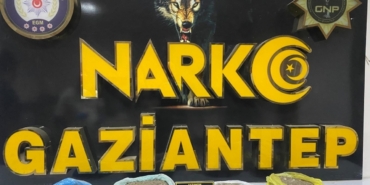 Gaziantep'te 7 kilo 650 gram sentetik uyuşturucu ele geçirildi