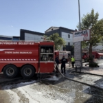 Gaziantep'te bir iş yerinde çıkan yangın söndürüldü 6 Gaziantep'te bir iş yerinde çıkan yangın söndürüldü