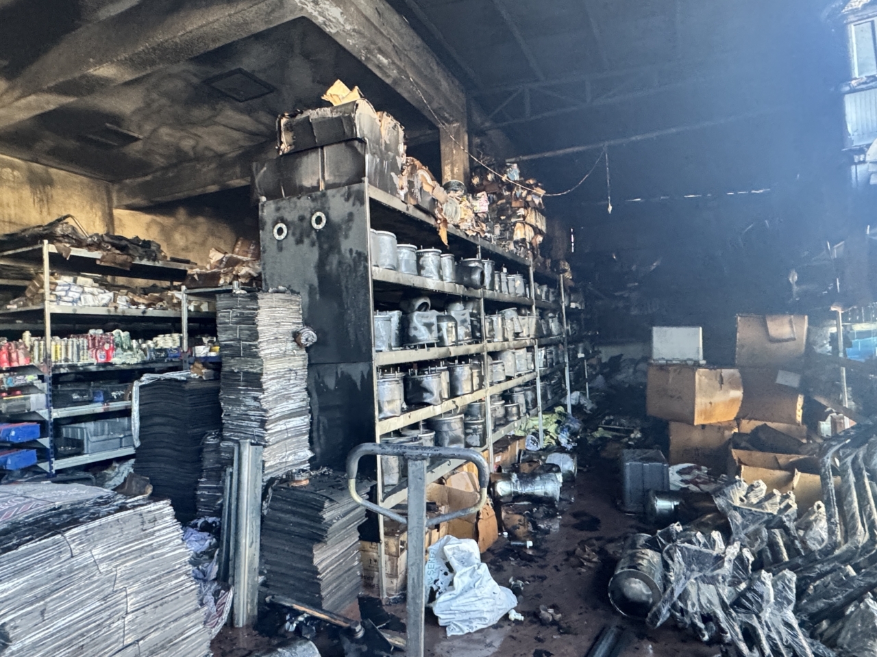 Gaziantep'te iş yerinde çıkan yangın kontrol altına alındı