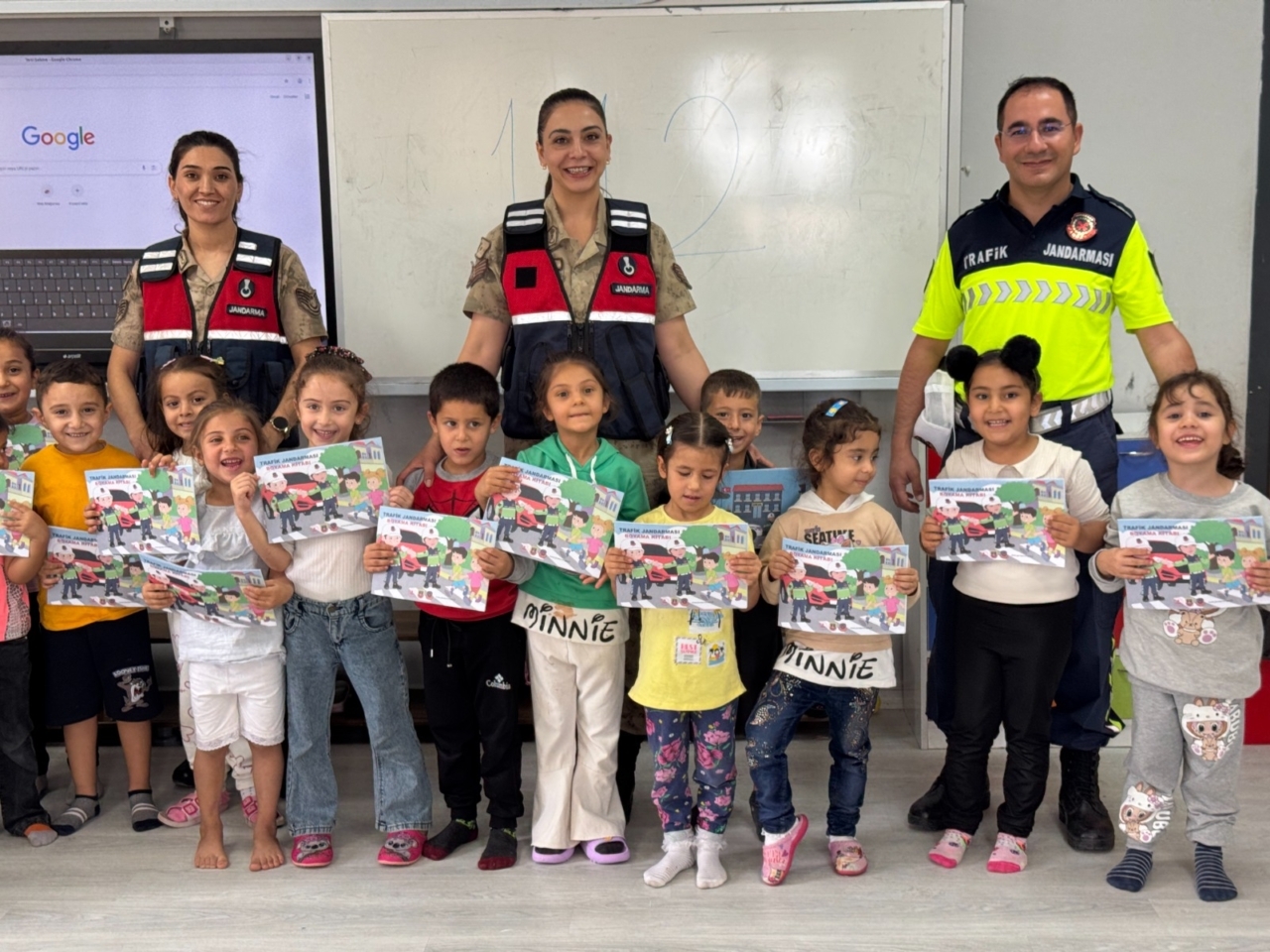 Gaziantep'te öğrencilere trafik kuralları anlatıldı