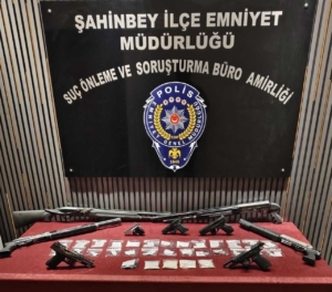 Gaziantep'te uyuşturucu operasyonunda 4 kişi yakalandı