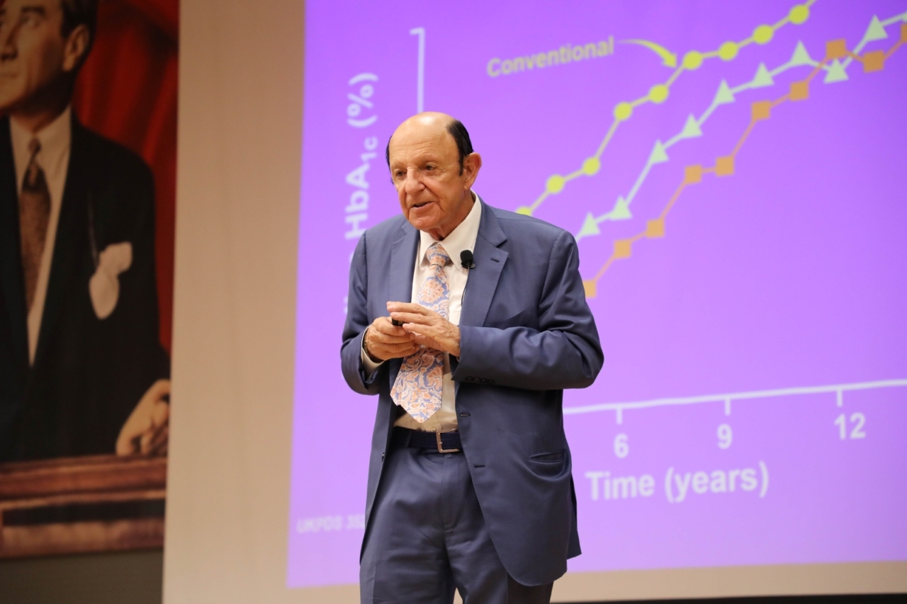 İstanbul Atlas Üniversitesi diyabet araştırmalarının öncüsü Prof. Dr. Ralph A. DeFronzo'yu ağırladı