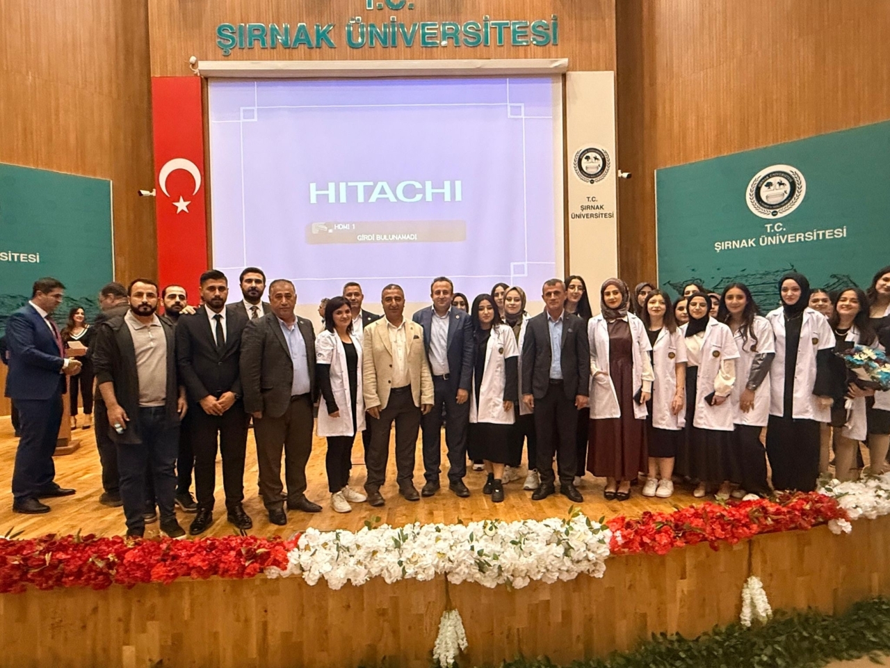 Şırnak Üniversitesinde "Beyaz Önlük Giyme Töreni" düzenlendi