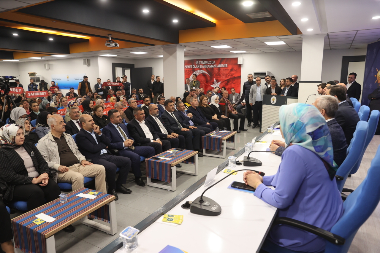 TBMM Milli Savunma Komisyonu Başkanı Hulusi Akar, Gaziantep'te "Terörsüz Türkiye" sürecini anlattı