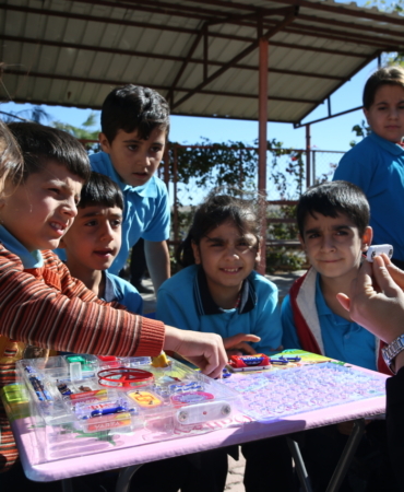 Adıyaman'ın köy okullarındaki öğrenciler bilimi "Kaşif 02" ile keşfediyor