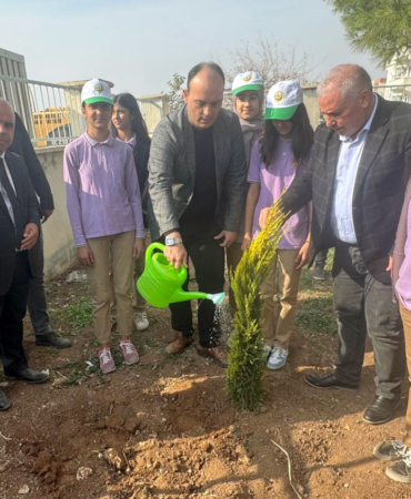 Araban'da Milli Ağaçlandırma Günü dolayısıyla fidan dikimi yapıldı