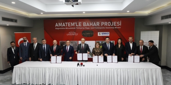 Bakan Yerlikaya, Gaziantep'te AMATEM ve Bahar Merkezi protokolüne katıldı