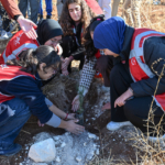 Gaziantep'te Gazze'ye destek için 120 fidan dikildi 10 Gaziantep'te Gazze'ye destek için 120 fidan dikildi
