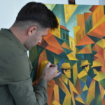 Asayiş uygulamasında karşılaştığı ressamdan etkilenip hayatında yeni bir sayfa açtı