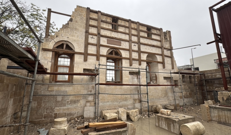 Depremde hasar gören Adıyaman'daki vakıf eserlerinin restorasyonunda sona gelindi