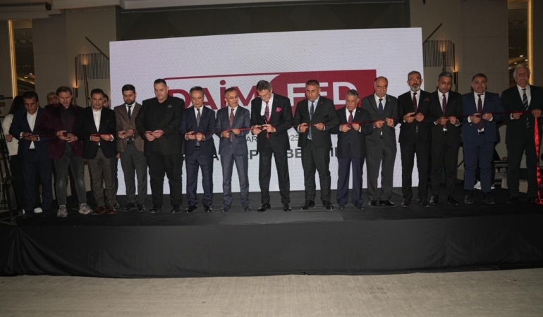 Doğu Akdeniz İnşaat Müteahhit Birlikleri Federasyonu Gaziantep Şubesi açıldı