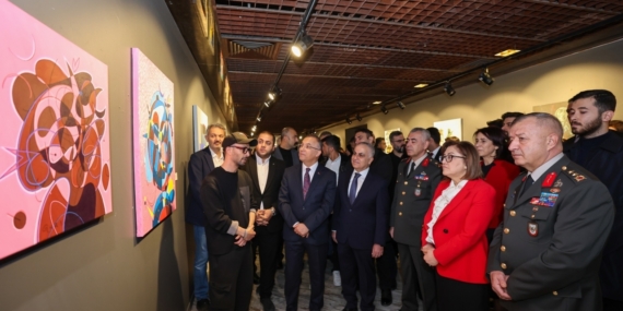 Gaziantep'in düşman işgalinden kurtuluşunun 104. yılı kapsamında sergi açılışı gerçekleşti